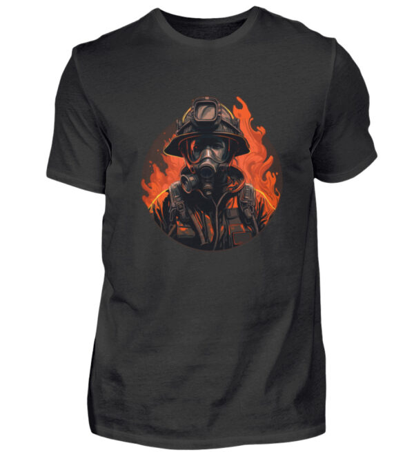 Firefighter - Men Basic Shirt-16