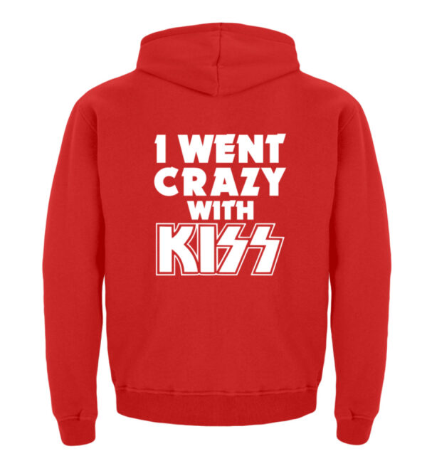 I went crazy with Kiss - Kids Hoodie-1565