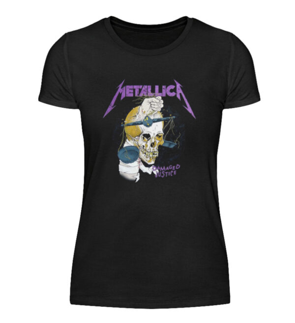 Metallica Damaged Justice - Women Basic Shirt-16