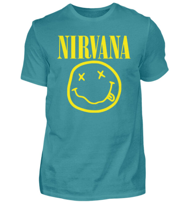 Nirvana Smiley - Men Basic Shirt-1096