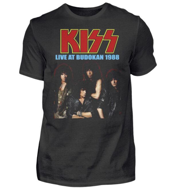 Kiss Live at Budokan 1988 - Men Basic Shirt-16
