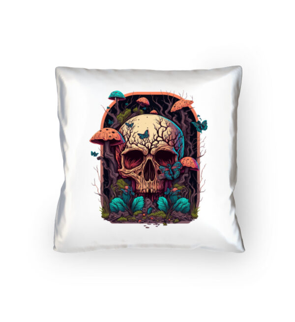 Mushroom Skulls - Pillow-3