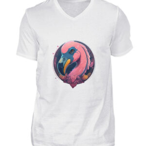 Flamingo - V-Neck Shirt for Men-3