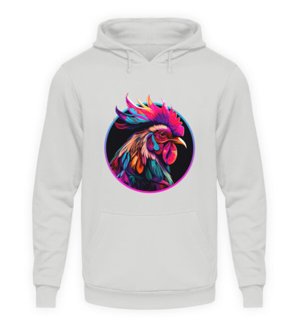 Colorful Rooster - Unisex Hoodie-23
