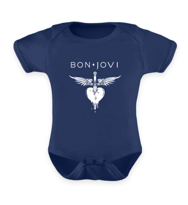 Bon Jovi Heart - Baby Bodysuit-7013