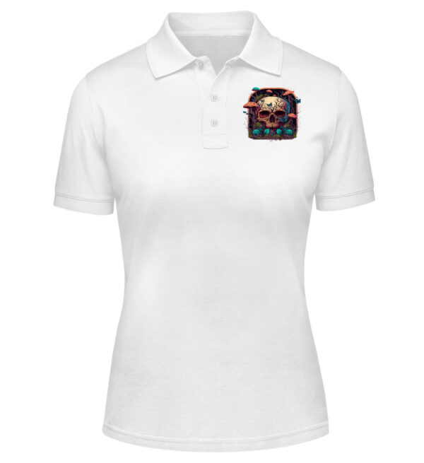 Mushroom Skulls - Polo shirt-3