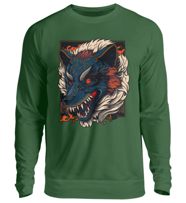 Angry Wolf - Unisex Sweatshirt-833