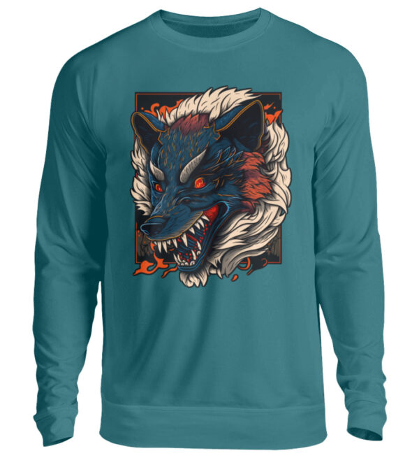 Angry Wolf - Unisex Sweatshirt-1461
