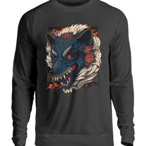 Angry Wolf - Unisex Sweatshirt-639