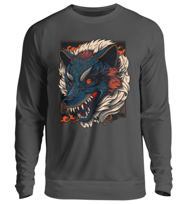 Angry Wolf - Unisex Sweatshirt-1768