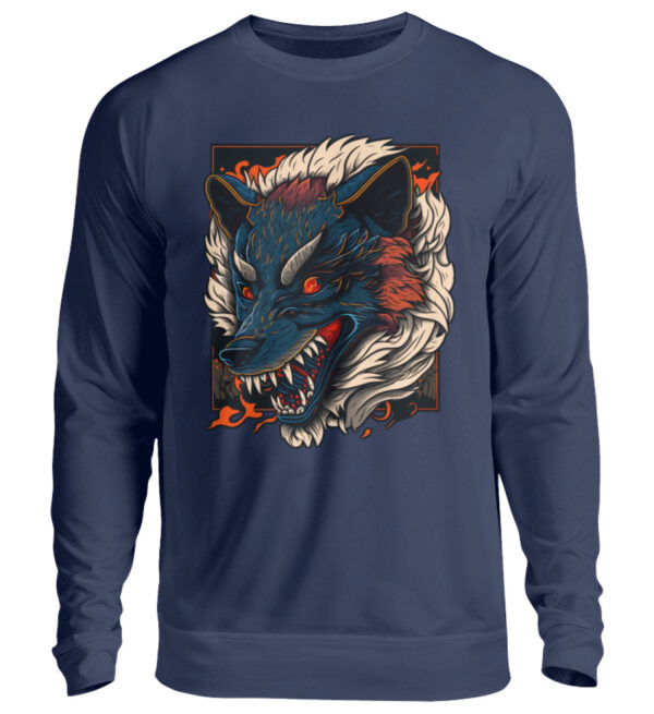 Angry Wolf - Unisex Sweatshirt-1676
