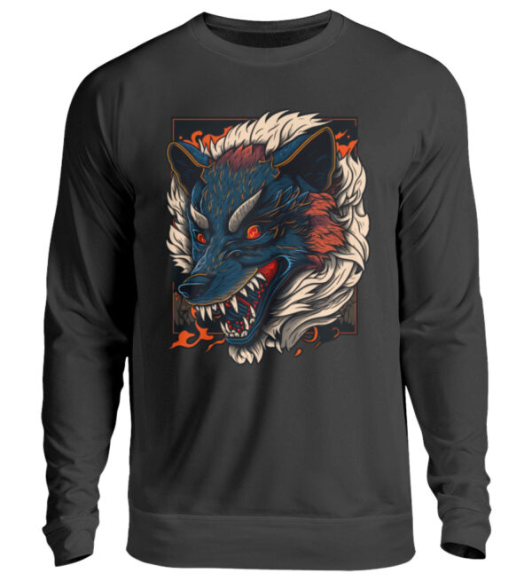 Angry Wolf - Unisex Sweatshirt-639