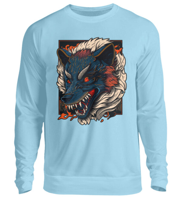 Angry Wolf - Unisex Sweatshirt-674