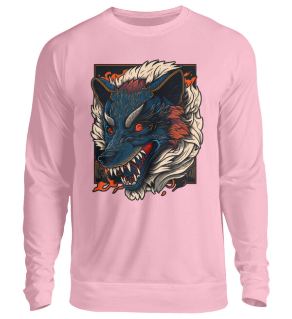 Angry Wolf - Unisex Sweatshirt-1490