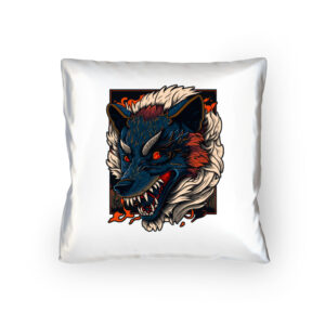 Angry Wolf - Pillow-3