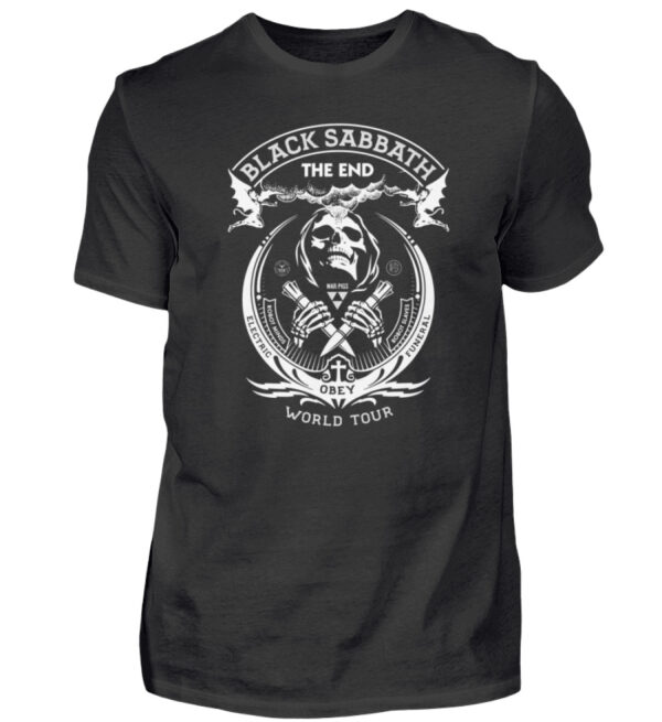 Black Sabbath The End Tour - Men Basic Shirt-16