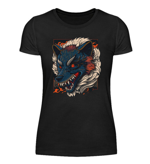 Angry Wolf - Women Basic Shirt-16