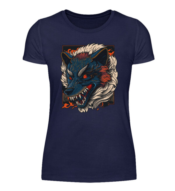 Angry Wolf - Women Basic Shirt-198