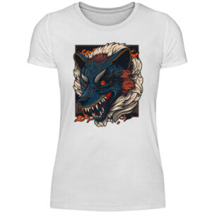 Angry Wolf - Women Basic Shirt-3