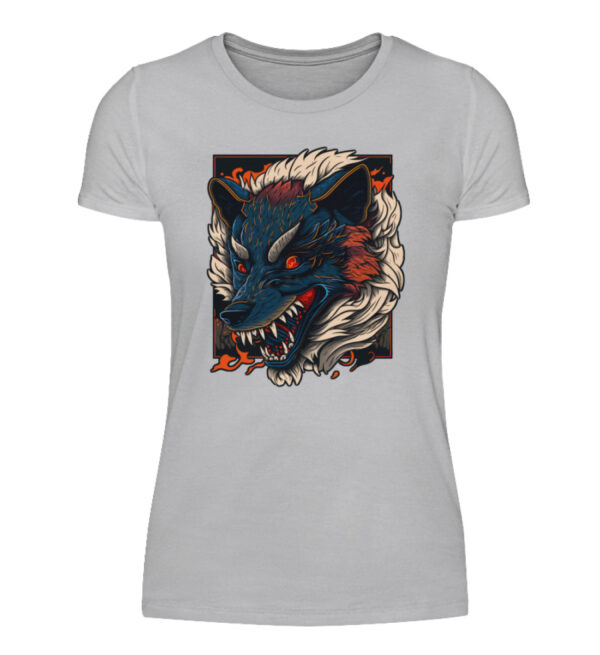 Angry Wolf - Women Basic Shirt-17