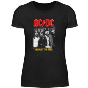 AC/DC Highway to Hell - Women Basic Shirt-16