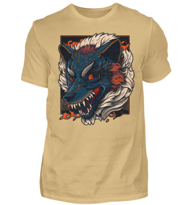 Angry Wolf - Men Basic Shirt-224