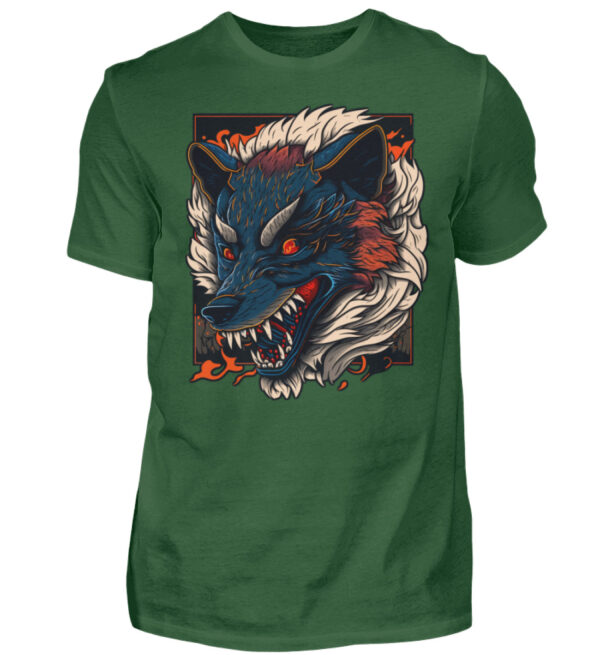 Angry Wolf - Men Basic Shirt-833