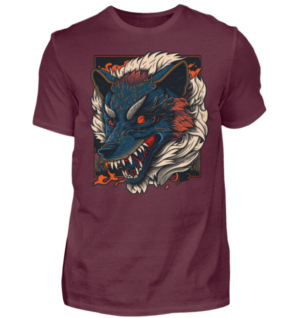 Angry Wolf - Men Basic Shirt-839