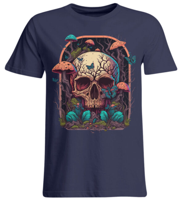 Mushroom Skulls - Oversize Shirt-198