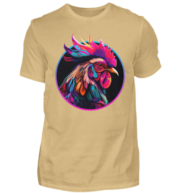 Colorful Rooster - Men Basic Shirt-224