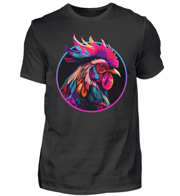 Colorful Rooster - Men Basic Shirt-16