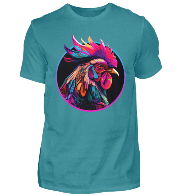 Colorful Rooster - Men Basic Shirt-1096