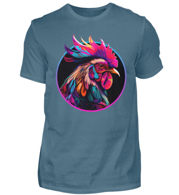 Colorful Rooster - Men Basic Shirt-1230