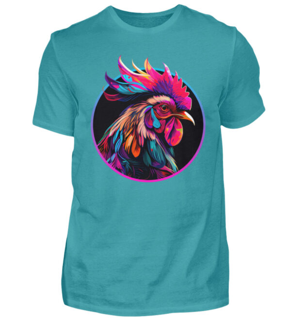 Colorful Rooster - Men Basic Shirt-1242