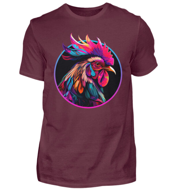 Colorful Rooster - Men Basic Shirt-839