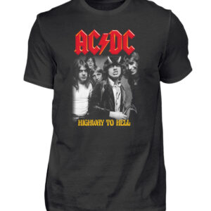 AC/DC Highway to Hell - Men Basic Shirt-16