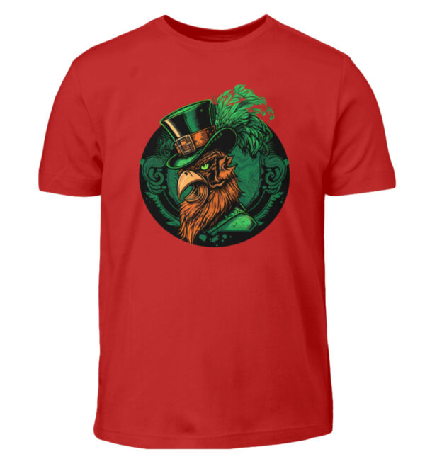 St. Patricks Day Rooster - Kids Shirt-4