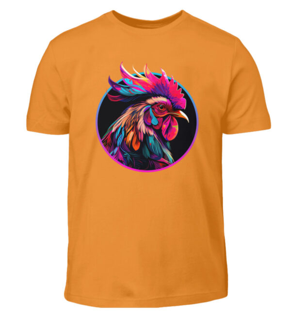 Colorful Rooster - Kids Shirt-20