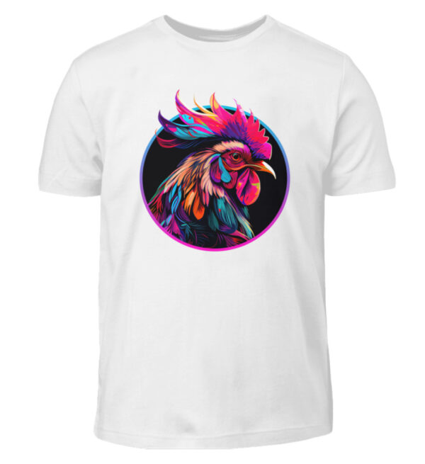 Colorful Rooster - Kids Shirt-3