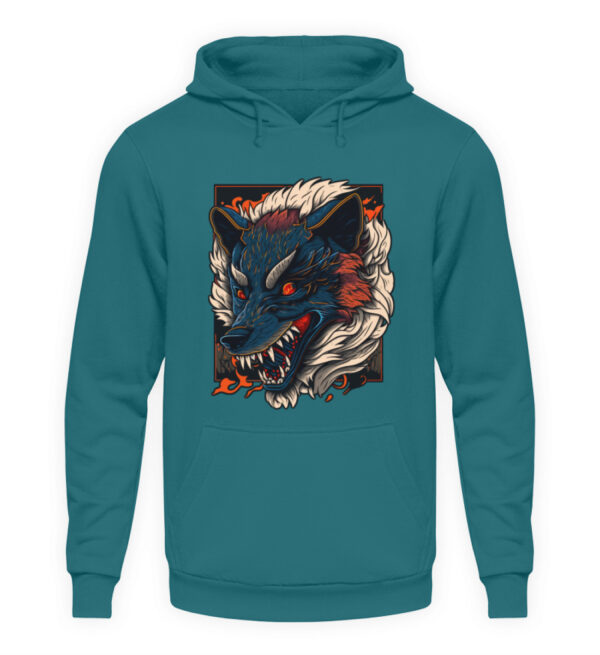Angry Wolf - Unisex Hoodie-1461