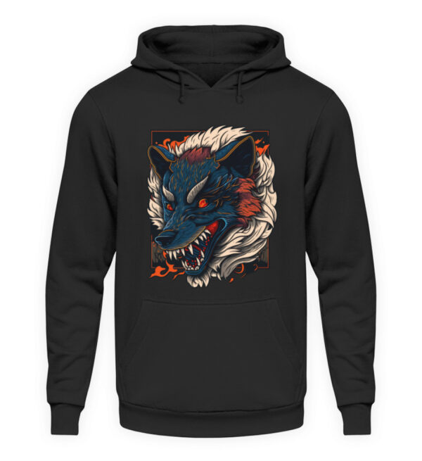 Angry Wolf - Unisex Hoodie-639