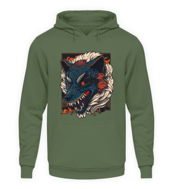 Angry Wolf - Unisex Hoodie-7198