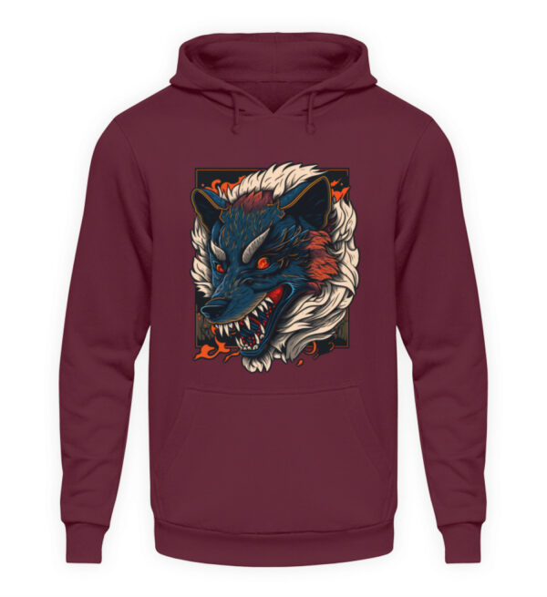Angry Wolf - Unisex Hoodie-839