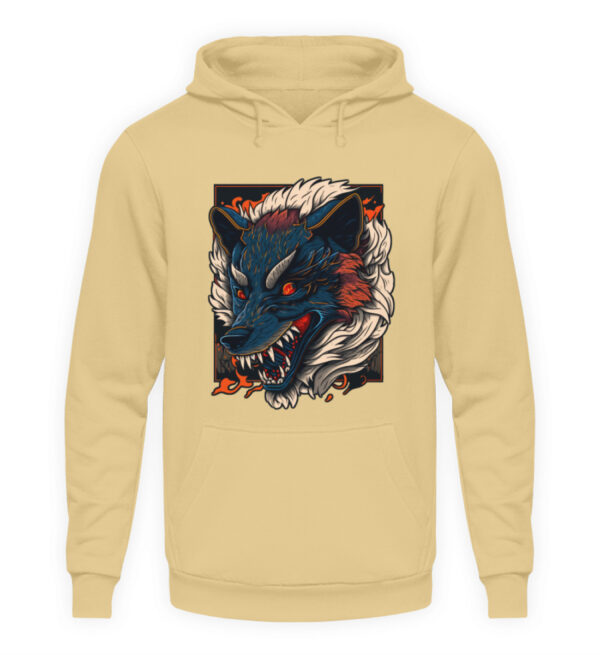 Angry Wolf - Unisex Hoodie-7199