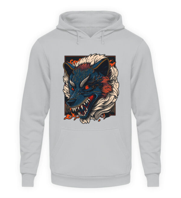 Angry Wolf - Unisex Hoodie-6807