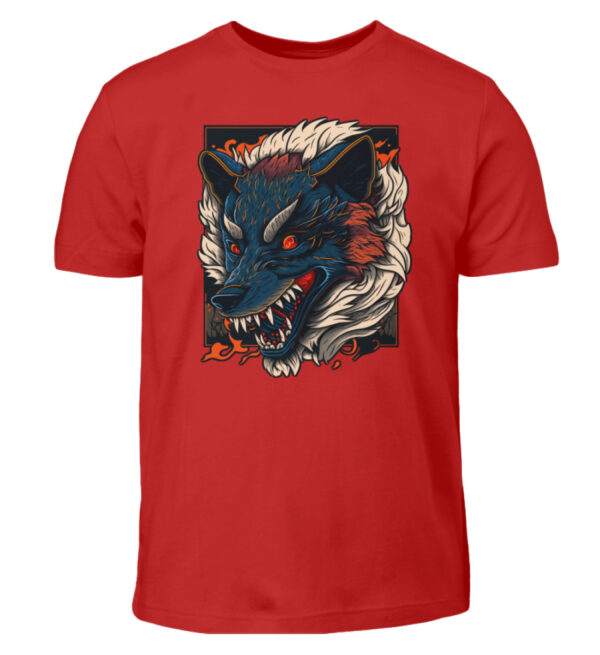 Angry Wolf - Kids Shirt-4