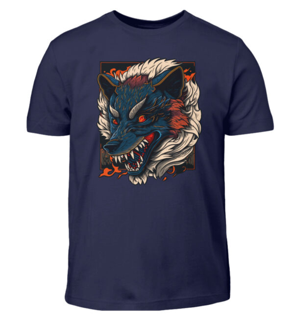 Angry Wolf - Kids Shirt-198