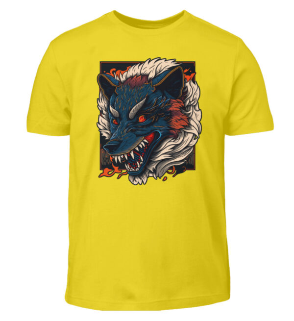 Angry Wolf - Kids Shirt-1102