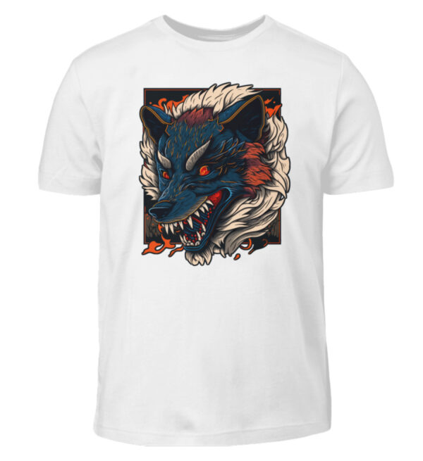 Angry Wolf - Kids Shirt-3