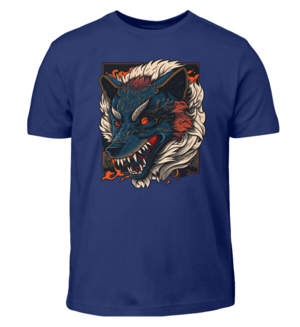 Angry Wolf - Kids Shirt-1115
